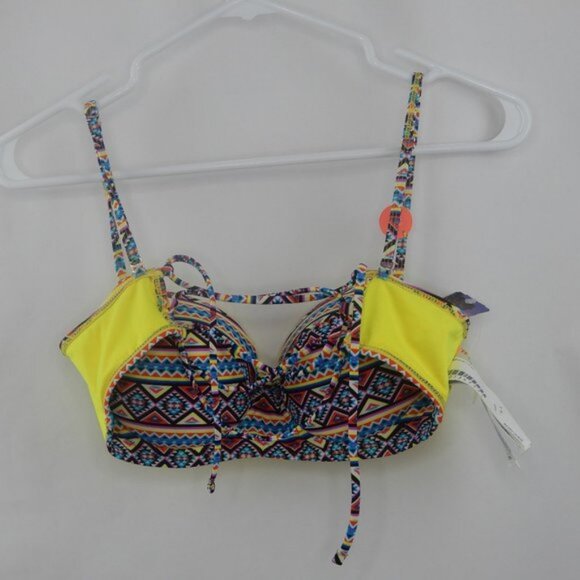 Forever 21 Push Up Halter Bikini Top Southwestern (SW015) - Picture 5 of 7